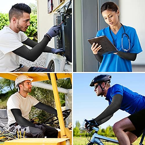 Newbyinn UV Arm Sleeves UPF 50 Protection for Men Women Youth
