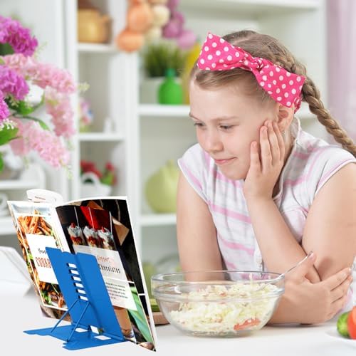 Honagu Small Metal Book Stand for Reading and Cooking