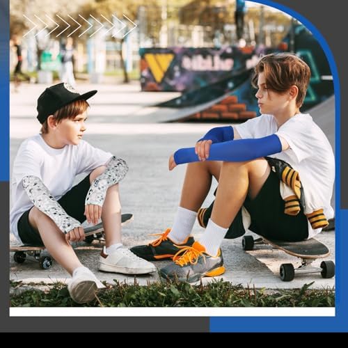 Mepase 10 Pairs UV Protection Arm Sleeves for Kids 1