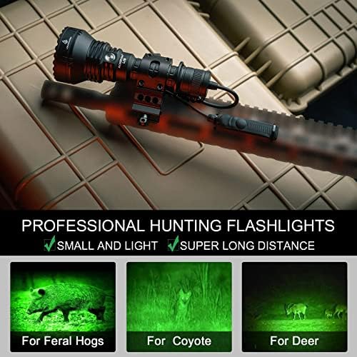 ACEBEAM L19 Green Tactical Flashlight 2200 Lumens 1663 Yards Range