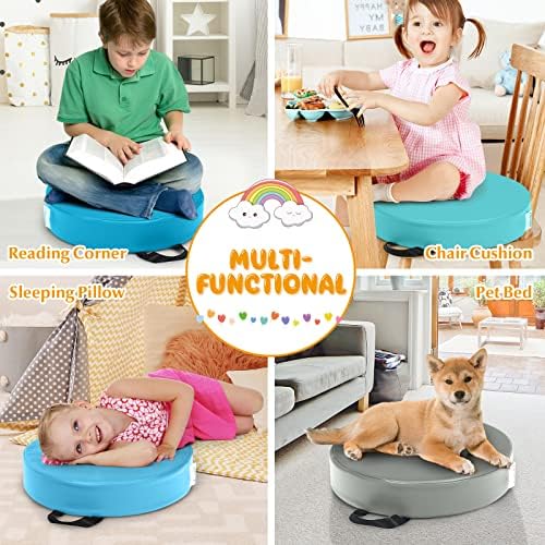 Honey Joy 6PCS Floor Cushions for Kids