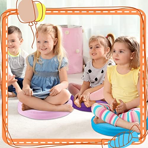 Juexica 8 Pcs Extra Thick Floor Cushions for Kids