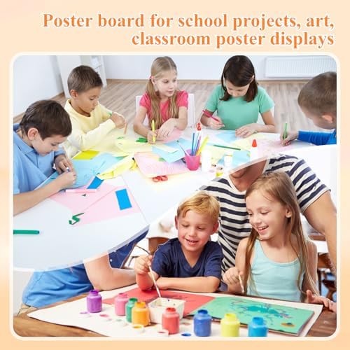 Joyberg 18-Pack 11x14in Colorful Poster Boards