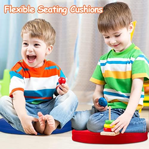 16 Pcs 2 Thick Round Floor Cushions for Kids Classroom