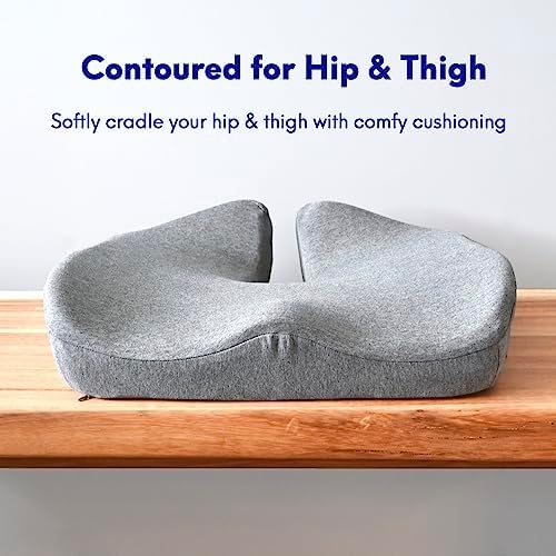 C Cushion Lab Pressure Relief Seat Cushion for Office and Home Use
