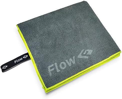 Flow Microfiber Quick Dry Swim Towel - Gray Medium