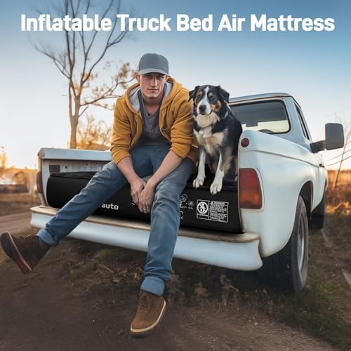Umbrauto Full Size Truck Bed Air Mattress with Pump 1