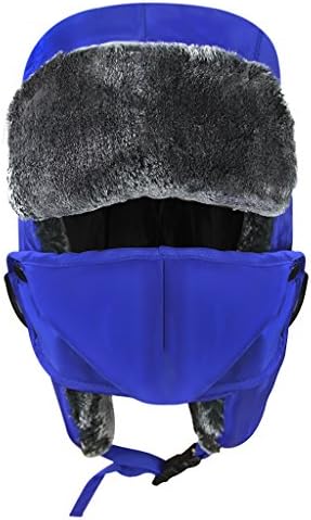 Kids Waterproof Winter Hat with Ear Flaps and Fur Lining