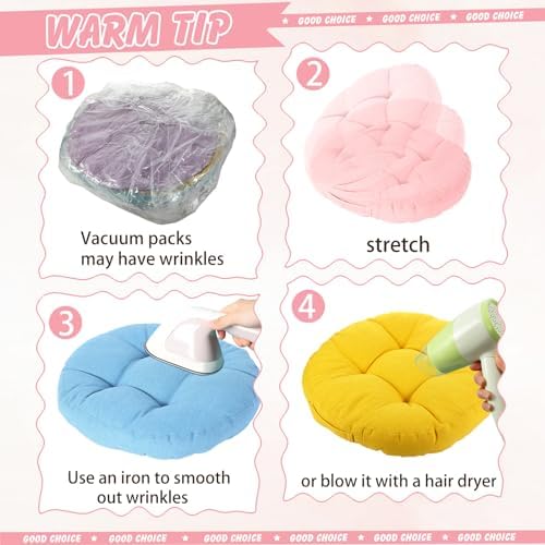 Gerrii 8 Piece Floor Cushions for Kids Classroom 1