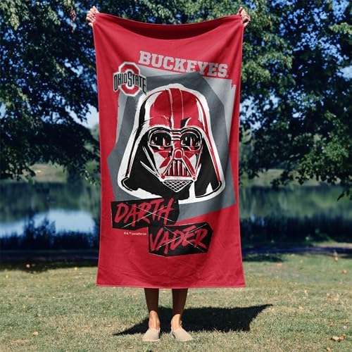 Northwest NCAA Ohio State Buckeyes Beach Towel - Darth Vader