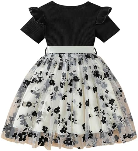 Beessbest Girls Casual Tulle Tutu Dress