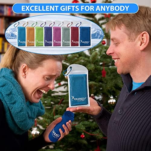 SYOURSELF Cooling Towels for Neck and Face 4 Pack 1