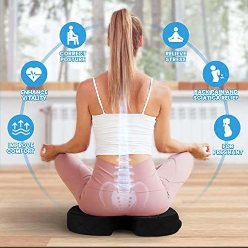 TushGuard Memory Foam Seat Cushion for Sciatica Relief