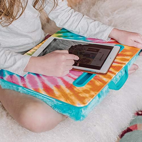 3C4G Tie Dye Lap Desk with Handle and Cushion