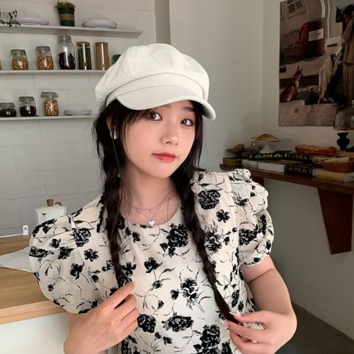 XYIYI 8-Panel Newsboy Cap for Women Girls