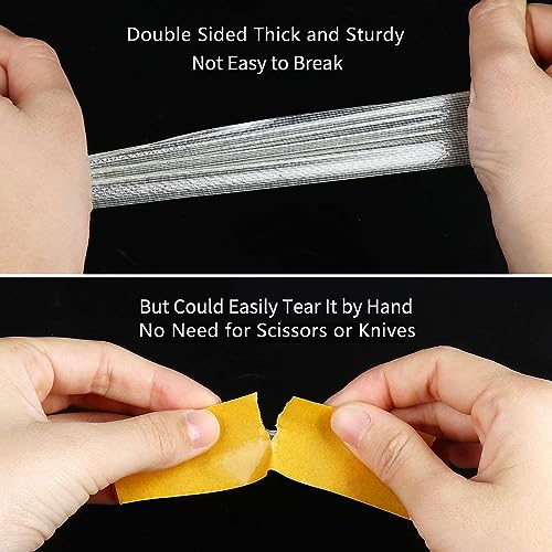 3 Pack Heavy Duty Double Sided Tape for Home and Office