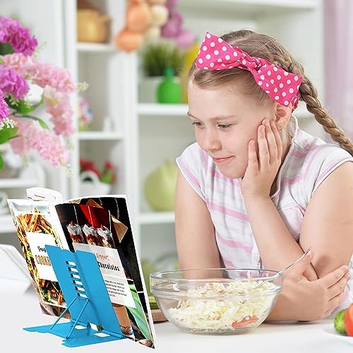 Honagu Small Book Stand for Reading Hands Free with Adjustable Design