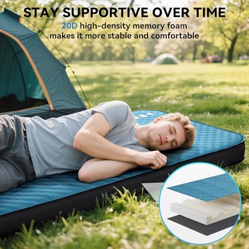 HEETA Self Inflating Sleeping Pad with Electric Pump 1