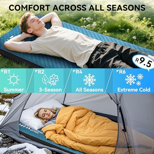 HEETA Self Inflating Sleeping Pad with Electric Pump 1