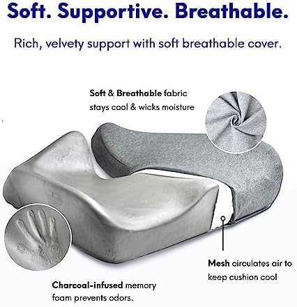 C Cushion Lab Pressure Relief Seat Cushion for Office and Home Use