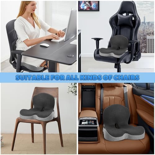 OuYezy Buttocks Cushion with Backrest