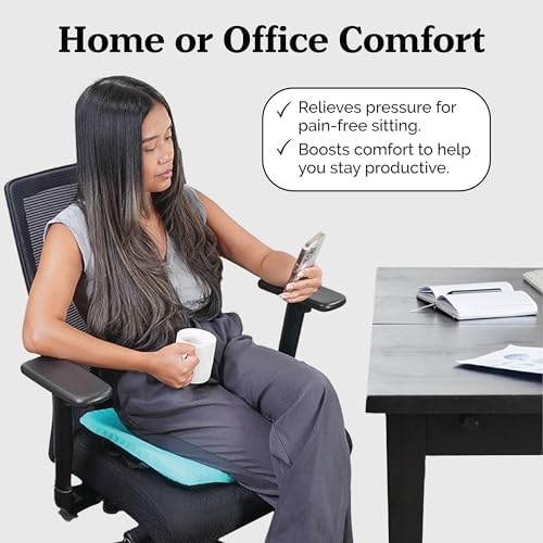 Zen Virtuoso Gel Seat Cushion for Tailbone Back Support