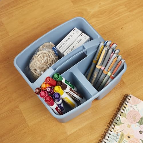 ECR4Kids 3-Compartment Storage Caddy Set 6-Pack