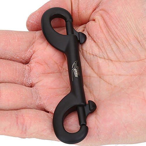 VBESTLIFE 90mm Stainless Steel Double Ended Snap Hook for Scuba Diving