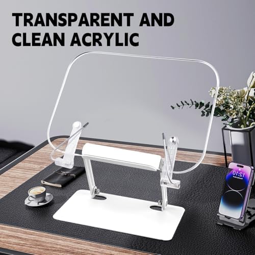 VECOFO Acrylic Book Stand - Reading Cookbook Holder