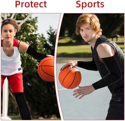 Kids Arm Leg Sleeves Set for Basketball