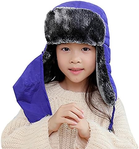 MioCloth Kids Snow Hats Trapper Balaclava Warm Winter Headgear