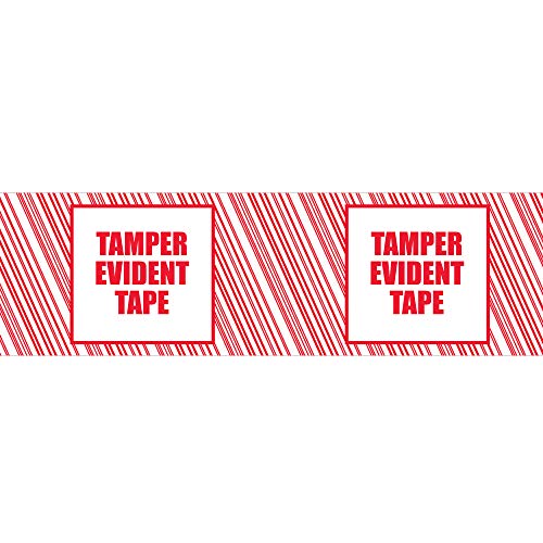 Aviditi Tamper Evident Security Packing Tape 3x110 25 Mil 24 Rolls