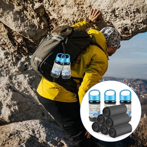 NACHLYNN 6 Pcs Cooling Towels for Yoga and Sports