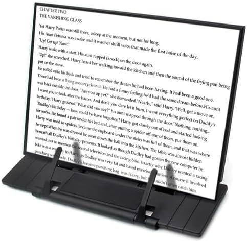 Barelove Foldable Book Stand with 7 Positions and Page Clip