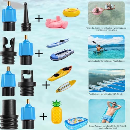 CANIPHA SUP Pump Adaptor Set with 9 Nozzles