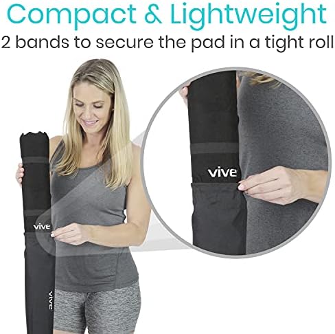 Vive Self Inflatable Seat Cushion - Portable Lightweight Durable