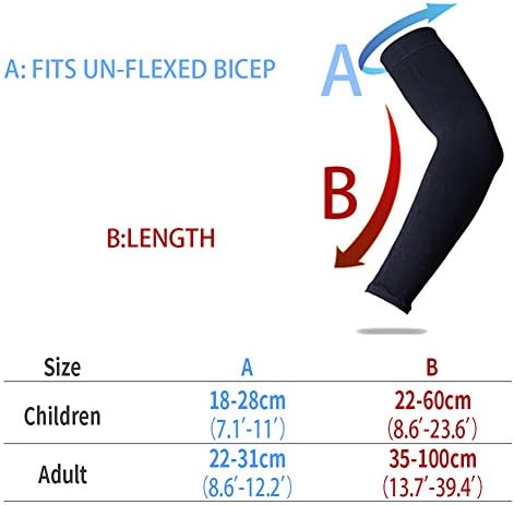 YISEVEN Sports Compression Arm Sleeves for Basketball 1