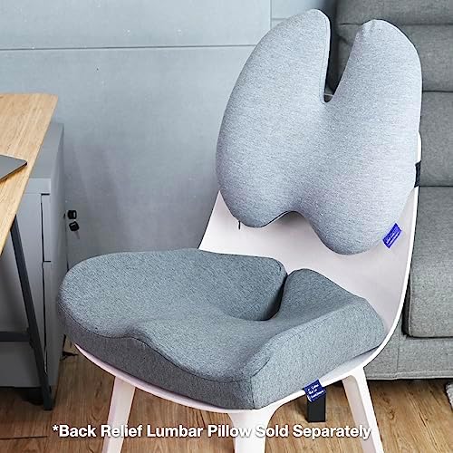 C Cushion Lab Pressure Relief Seat Cushion for Office and Home Use