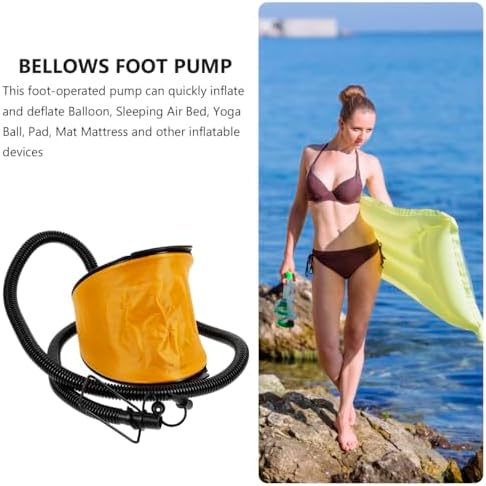 MERRYHAPY 2pcs Portable Bellows Foot Pump for Inflatables