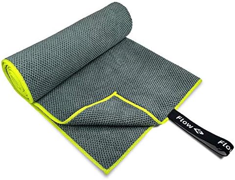 Flow Microfiber Quick Dry Swim Towel - Gray Medium