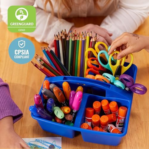 ECR4Kids 4-Compartment Caddy Set 6-Pack