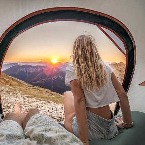 INVOKER Self-Inflating Camping Sleeping Pad with Electric Pump