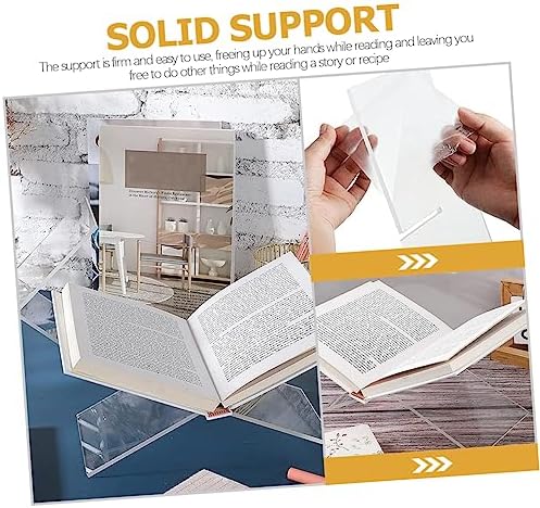 HONMEET X-Shaped Reading Stand for Cookbooks and Desk Use