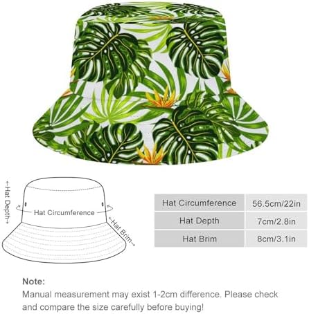 Shutiall Unisex Bucket Hat with Trendy Print