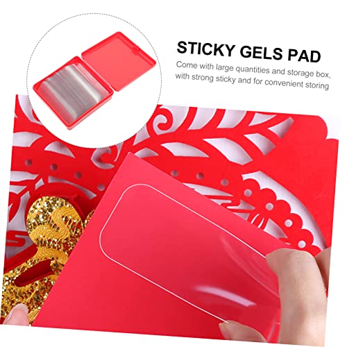 EXCEART 120pcs Non-Marking Double-Sided Tape for Wall Mounting 1