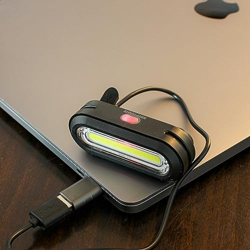 Kryptonite Avenue F-100 Bike Light - 100 Lumen LED Headlight with 6 Modes