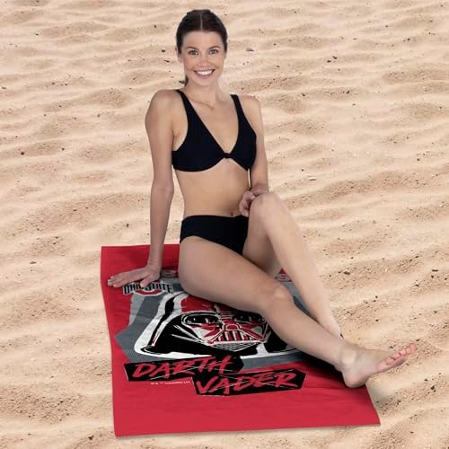 Northwest NCAA Ohio State Buckeyes Beach Towel - Darth Vader
