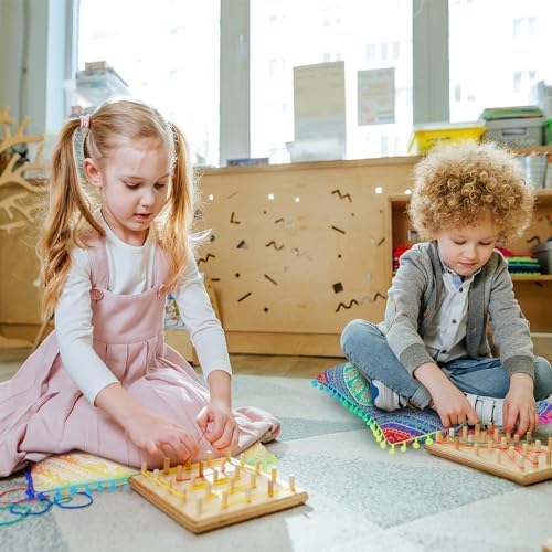 Ganeen 12 Pcs Boho Floor Cushions for Kids Classroom Seating