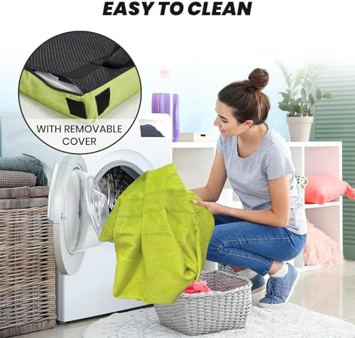 BUPPLEE Memory Foam Camping Pad with Pillow Travel Bag