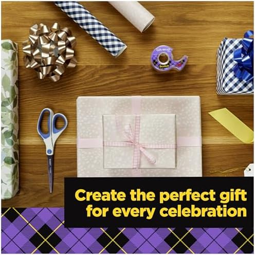 Scotch Gift Wrap Tape 3 Rolls with Dispensers 1